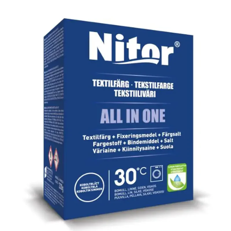Textilfärg Nitor All In One Mini Expressleverans