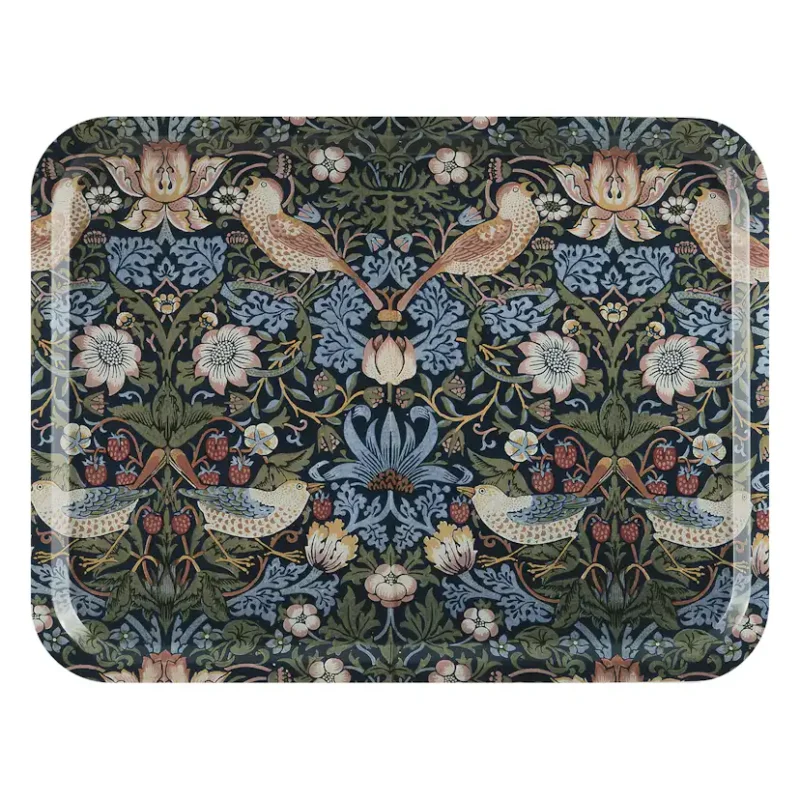 Bricka Åry Trays Strawberry Thief43x33 cm Nedsatt pris